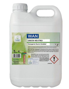 Detergente Ecolabel GREEN Neutro 5L 4ud