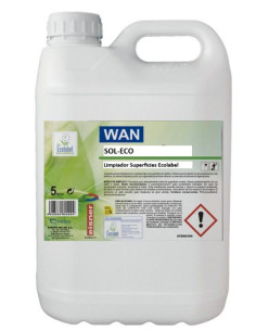 Limpiador Superficies Ecolabel SOL-ECO 5L 4ud