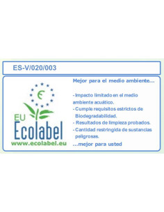 Vajillas Manual Ecolabel VAJILLAS-ECO 5L 4ud 2