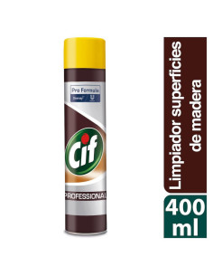 Limpiador Madera Polvo Cif Pro Formula 0 4L 6ud 2