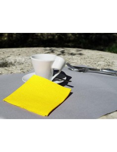 Servilletas 20x20 Micropunto Amarilla 2400u PM20AM