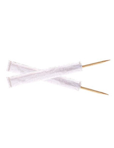 PALILLOS ENFUNDADOS 6 5CM 1000UD