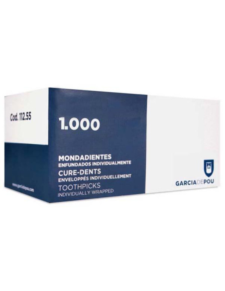 PALILLOS ENFUNDADOS 6 5CM 1000UD