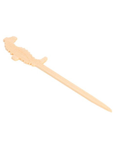 PICKS  CABALLITO DE MAR  9CM BAMBÚ 100UD