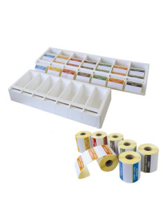 Dispensador Etiquetas 5X2 5Cm 49 5X19 5X7 5Cm 1Ud