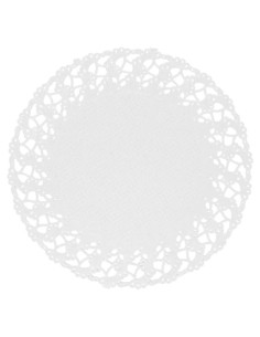 Rodales Calados 53 G/M2 Ø 14 Cm Blanco 250Ud