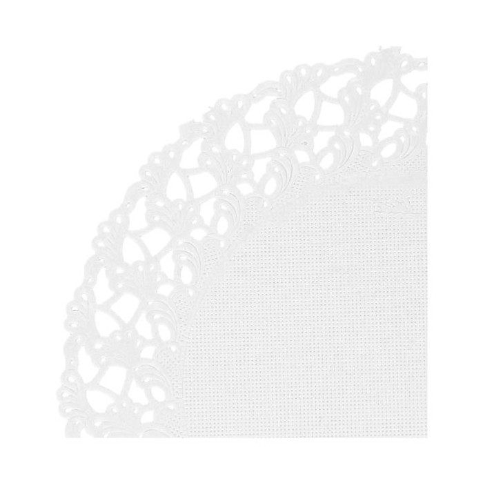 Rodales Calados 53 G/M2 Ø 14 Cm Blanco 250Ud