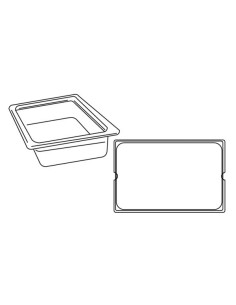 Cubeta Gastronorm 1/1 25L 53X32 5X20Cm 1Ud
