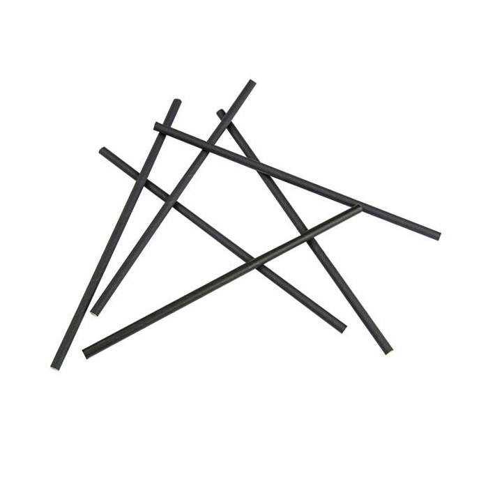 Canutillo Ø0 60X20Cm Negro Papel 250Ud