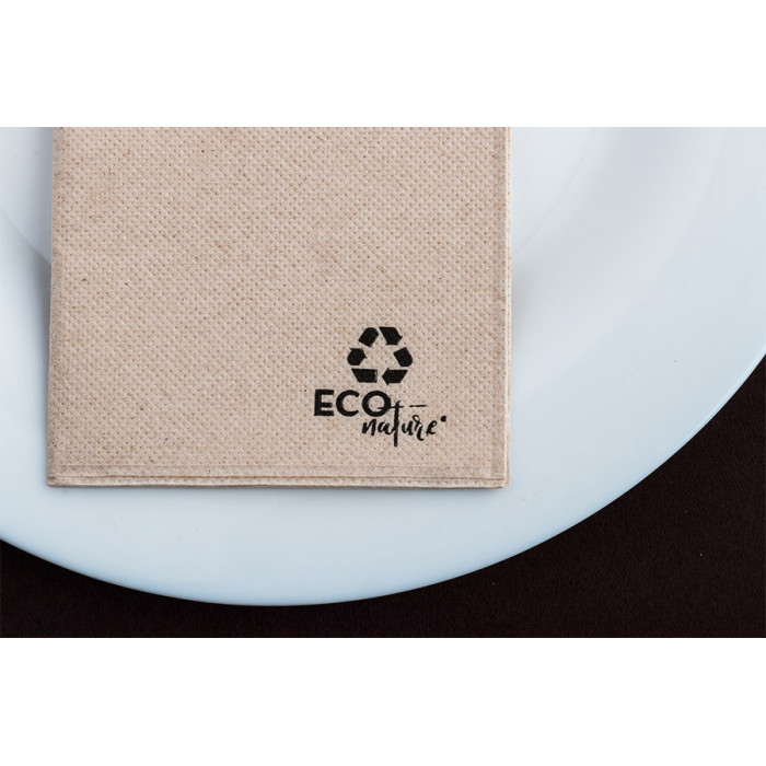 Servilleta 30X40 Punta Punta Eco Nature 2400Ud