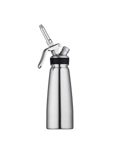 Sifón Montador De Nata 0 5L Ø8X21Cm Plateado 1Ud