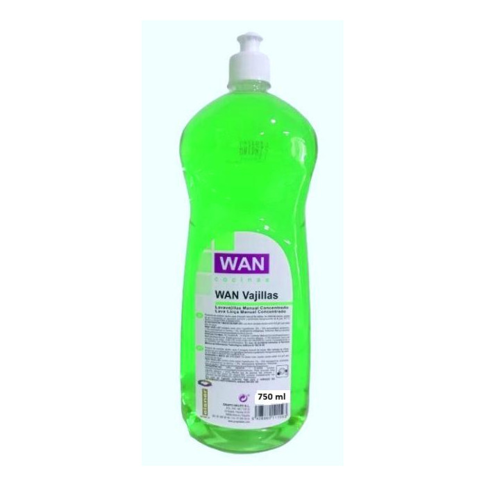 Lavavajillas Wan Vajillas Concentrado 750Ml 20Ud