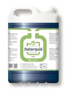 Detergente Líquido Rápida Deterquid E-221 5L 4Ud
