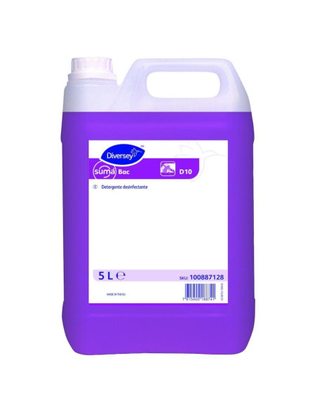 Detergente Desinfectante Suma Bac D10 5L 2Ud Detergente Desinfectante Suma Bac D10 5L 2Ud