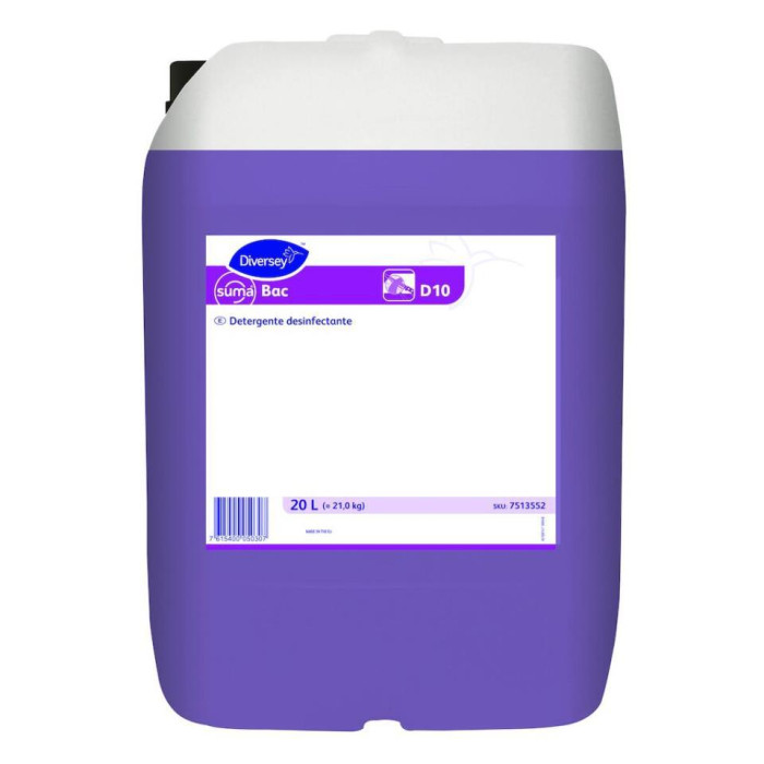 Detergente Desinfectante Suma Bac D10 20L