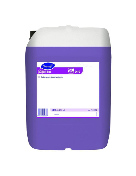 Detergente Desinfectante Suma Bac D10 20L Detergente Desinfectante Suma Bac D10 20L