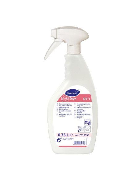 Abrillantador Acero Suma Inox D7 1 0 75L 6Ud Abrillantador Acero Suma Inox D7 1 0 75L 6Ud