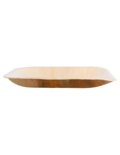 Platos Cuadrados 'Areca' 18X18X1 5Cm Natural 200Ud 2