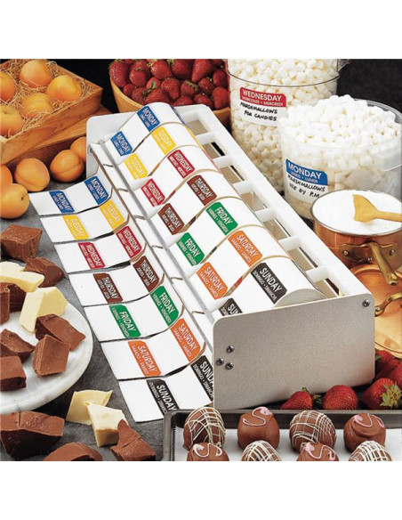 Dispensador Etiquetas 7 5X5Cm 68 75X20X7 6Cm 1Ud