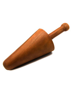 Cono Para Enrollar Papel Natural Madera 1Ud