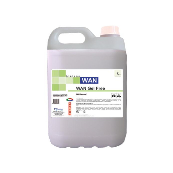 Gel Corporal Wan Gel Free 5L 4Ud