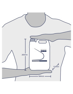 Suavizante Hipoalergénico Mimosín Caricias 5L 2Ud 2
