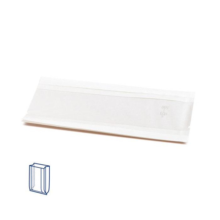 Bolsas Con Ventana 9 5X17 Cm Kraft 100Ud