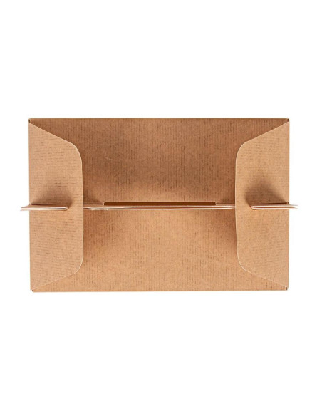 Maletas Comida Para Llevar 18X12X9Cm Natural 100Ud Maletas Comida Para Llevar 18X12X9Cm Natural 100Ud