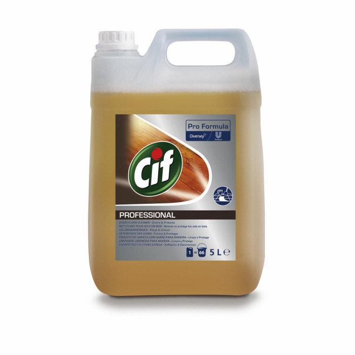 Cif Pro Formula Limpiador Jabonoso Madera 5L 2Ud