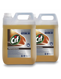 Cif Pro Formula Limpiador Jabonoso Madera 5L 2Ud 2