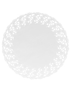 Rodales Calados 53G/M2 Ø27Cm Blanco Papel 250Ud