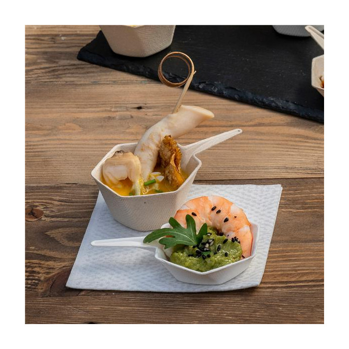 Picks  Espiral  9Cm Natural Bambú 100Ud