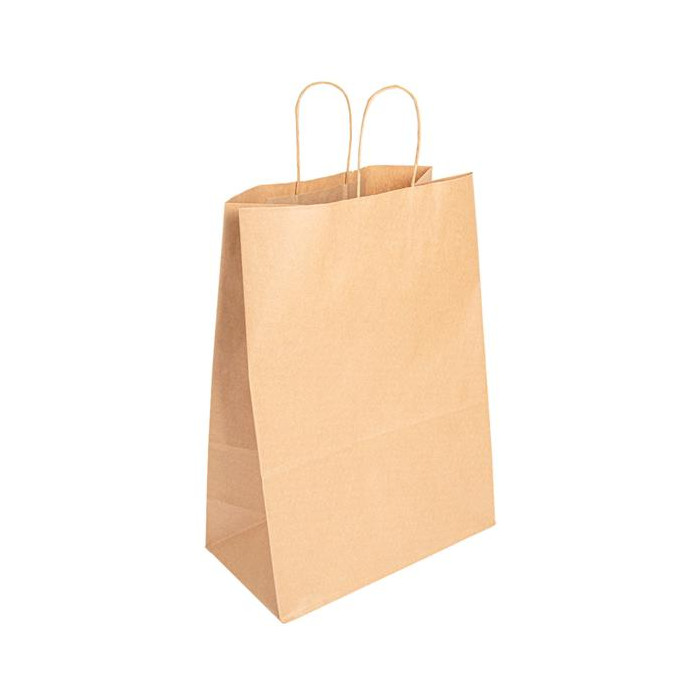 Bolsas Sos Asas 90 G/M2 32 16X43 Cm Natural 250Ud