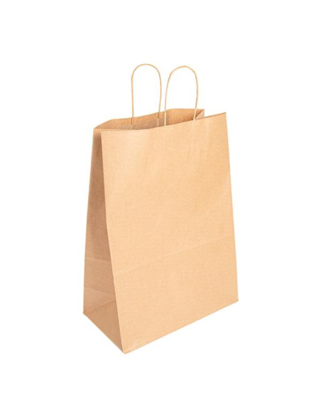 Bolsas Sos Asas 90 G/M2 32 16X43 Cm Natural 250Ud