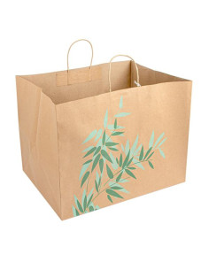 Bolsas Sos Catering 43 33X33Cm Kraft 100Ud