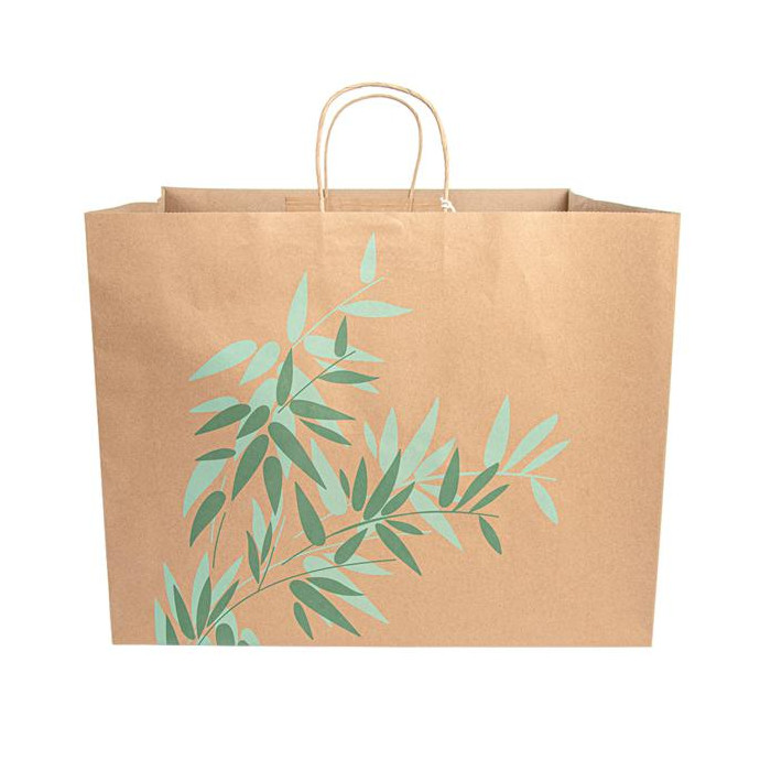 Bolsas Sos Catering 43 33X33Cm Kraft 100Ud