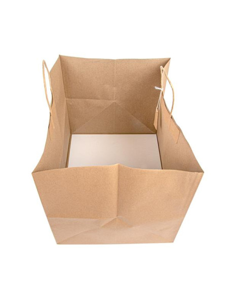 Bolsas Sos Catering 43 33X33Cm Kraft 100Ud