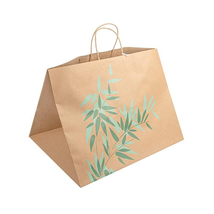 Bolsas Sos Catering 43 33X33Cm Kraft 100Ud