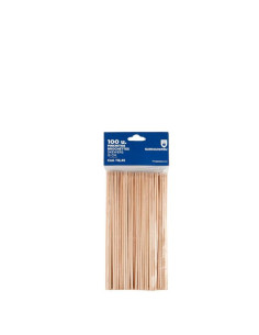 Brochetas 15cm Natural Madera 100ud
