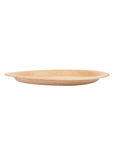 Platos Redondos Ø22Cm Natural Cartón 400Ud 2