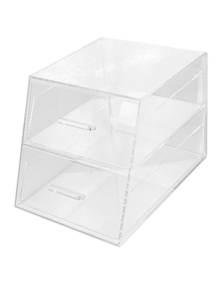 Expositor Pastelería 2 Pisos 26x35 5x25cm 119 41 Expositor Pastelería 2 Pisos 26x35 5x25cm 119 41