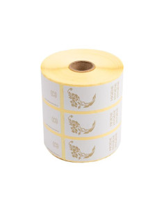 Etiqueta Precinto  WC  3x15cm Blanco 1000ud 130 52