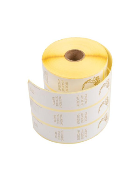 Etiqueta Precinto  WC  3x15cm Blanco 1000ud 130 52 Etiqueta Precinto  WC  3x15cm Blanco 1000ud 130 52