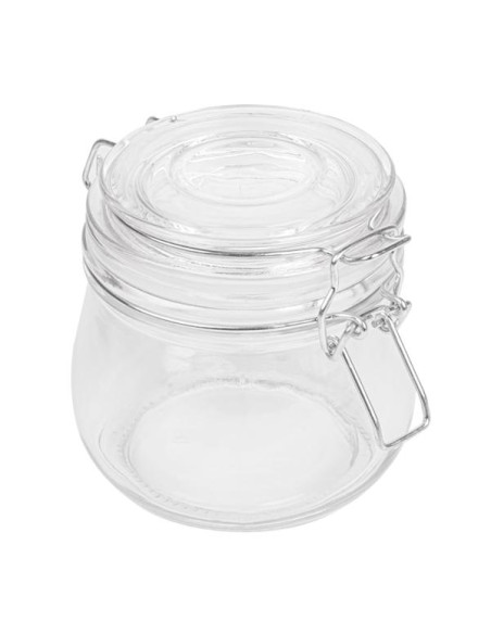 Tarro Almacenar   Cierre Clip 500ml 24ud 207 61