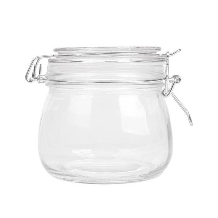 Tarro Almacenar   Cierre Clip 500ml 24ud 207 61