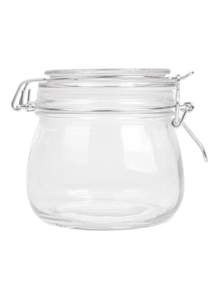 Tarro Almacenar   Cierre Clip 500ml 24ud 207 61