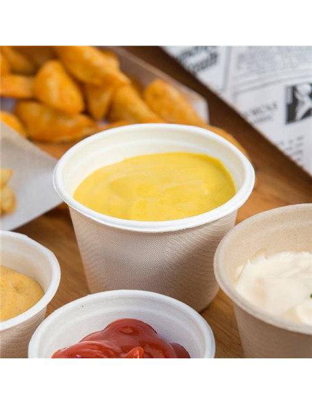 Tarrina  Bionic  140ml Blanco 1000ud 150 60