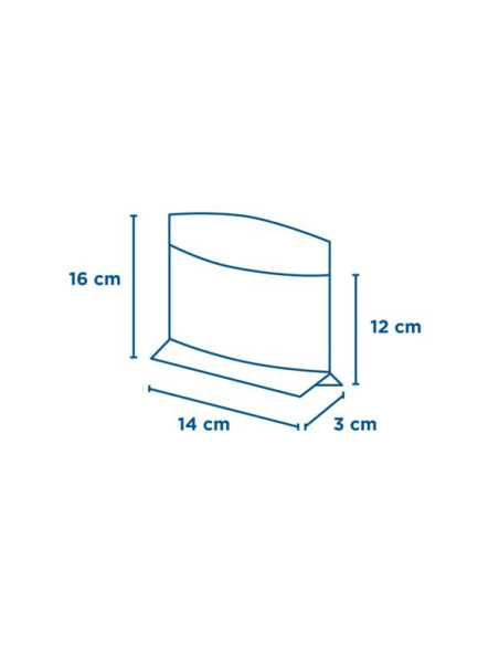 Sobre con Base y  Ventana Kraft 100ud 173 08 Sobre con Base y  Ventana Kraft 100ud 173 08