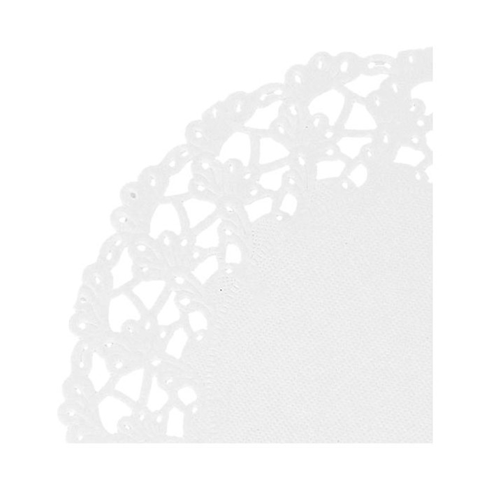 Rodales Calados Ø11 5cm Blanco 250ud 301 03