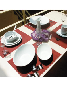 Mantelines 30x30  Spunbond  Burdeos 800ud 165 67 2